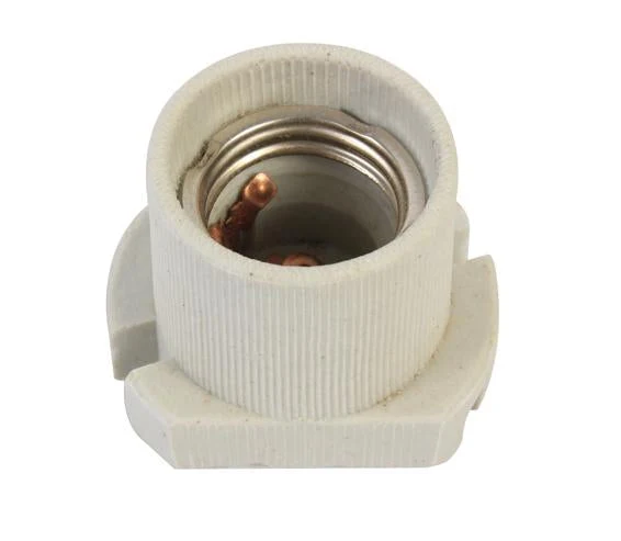 Eurolux EA185 E27 Porcelain Skirted 4A 250V (H)45mm x (W)33mm