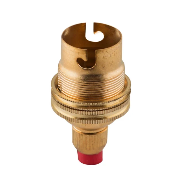 Eurolux EA190 B22 Brass 10mm Cord Grip 2A 250V