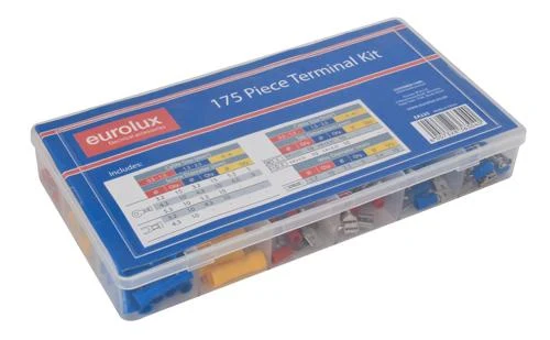 Eurolux EA225 CABLE FERRULES Insulated Terminal Kit IT- 175pc