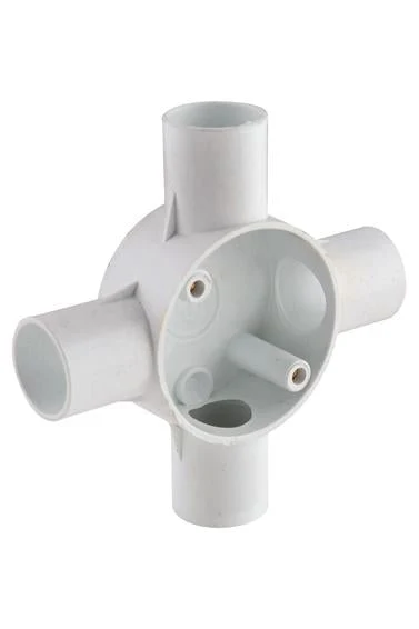 Eurolux EA238 25mm 4 Way PVC Diameter: 66mm