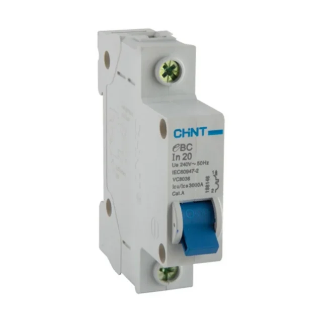 Eurolux ECB8 Tosun 1Pole 20Amp 3kA Circuit Breaker