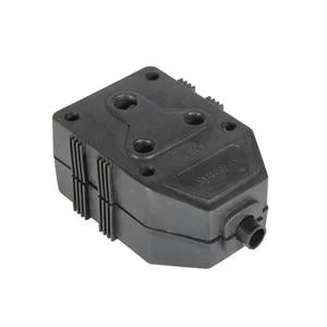 Eurolux EM9 Janus Coupler Black PVC Double 16A