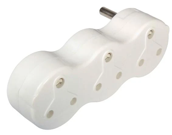 Eurolux EP2 Adaptor SGA 3 Way 3x16A Plug In Loose