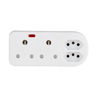 Eurolux EP58L 4 Way Adaptor 2x16A