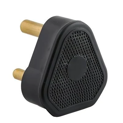 Eurolux EP6S Black Rubber Solid Pin 16A