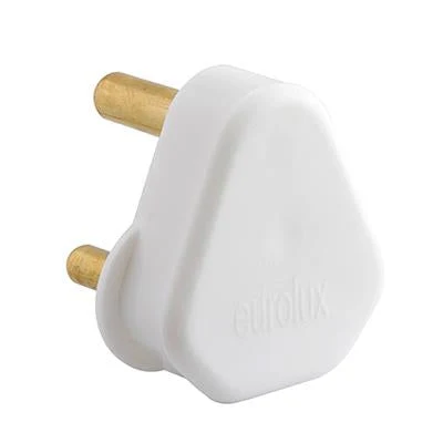 Eurolux EP8S White Nylon Solid Pin
