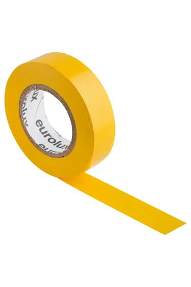 Eurolux ET65Y Tape & Heat Shrink ET65Y · 20m · 18mm · Yellow