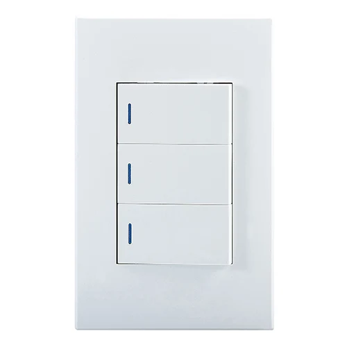 Eurolux RES53 Horizon Modern 3L1W Switch White