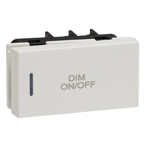 Eurolux RES74 Horizon Modern Dimmer Push Switch White