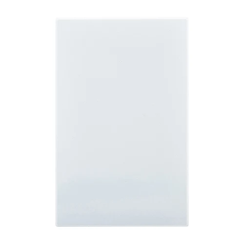 Eurolux RES80 Horizon Modern Blank Plate White 4×2