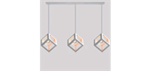 Hello Today 6014/3S White Dining LAMP(7767/3 White)