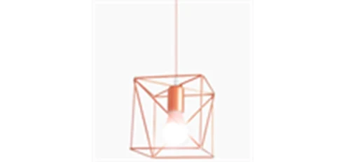 Hello Today 6017 Rose Gold Dining LAMP(7490-1 Rose Gold Gd)