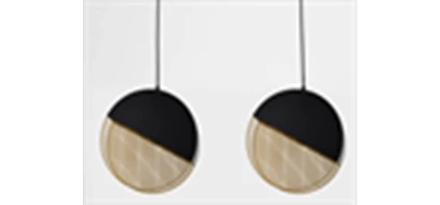 Hello Today 6060/2 Bk+gd Dining Lamp