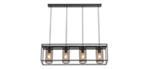 Hello Today 6065/4 Black Dining Lamp