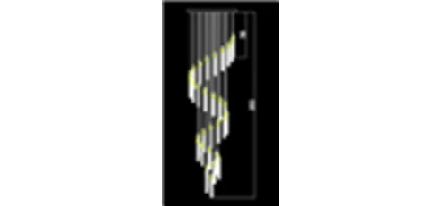 Hello Today Parlour Lamp Spiral Air WZ9383/31+6 Silver