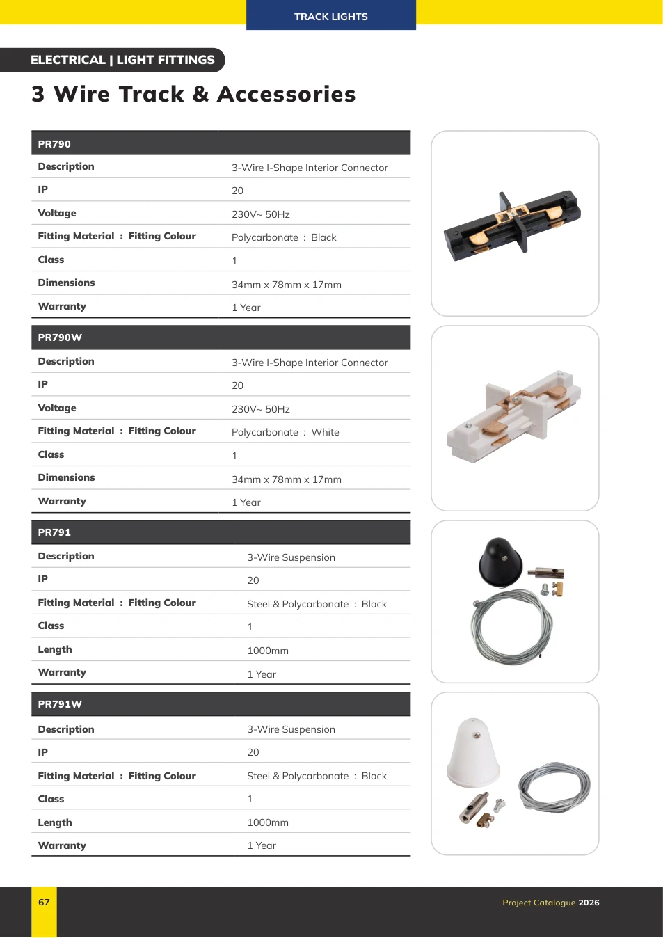 Radiant PR791 3-Wire Suspension · Black 1 Radiant PR791 3-Wire Suspension · Black