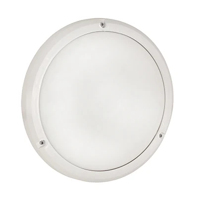 Radiant RB181WECO Bulkhead Eco White Opal E27 15W