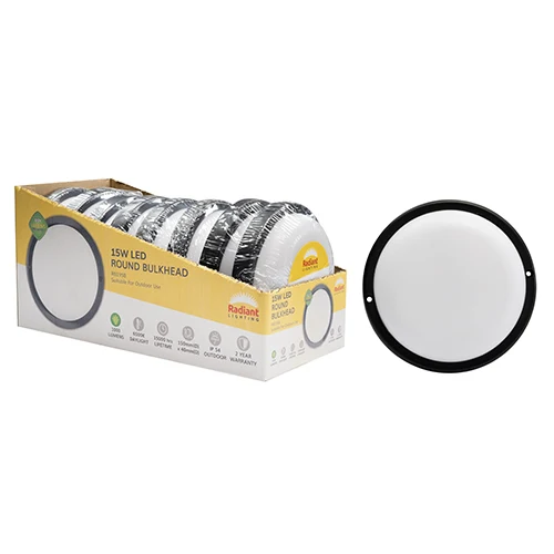 Radiant RB195B Round LED Bulkhead 15W