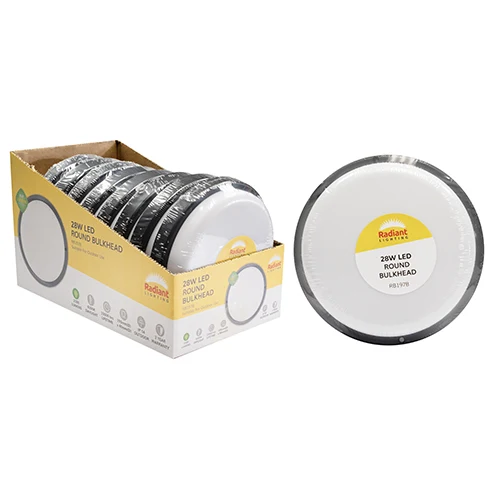 Radiant RB197B Round LED Bulkhead 28W