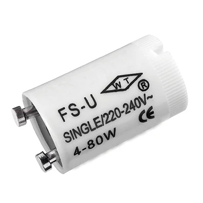 Radiant RE304 Fluorescent Starter FS-U 4-80w WO Prepack x2
