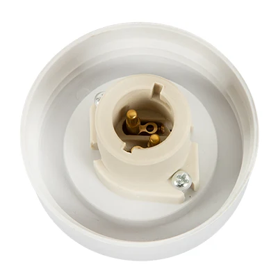 Radiant RE306W 6″ Fibre Glass Gallery & Porcelain Holder B22 (CO155W)