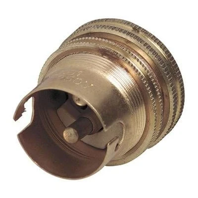 Radiant RE313 Lampholder B22 Brass 12mm