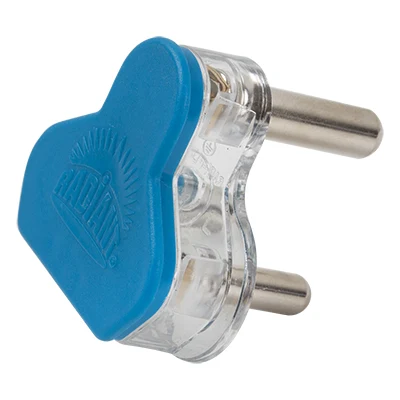 Radiant RE329B Plug Top 16Amp 3Pin (“Radi” Plug) Blue