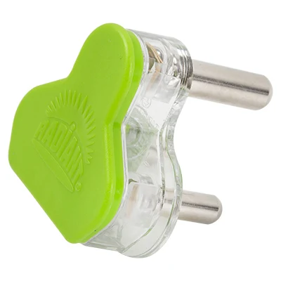 Radiant RE329GR Plug Top 16Amp 3Pin (“Radi” Plug) Green