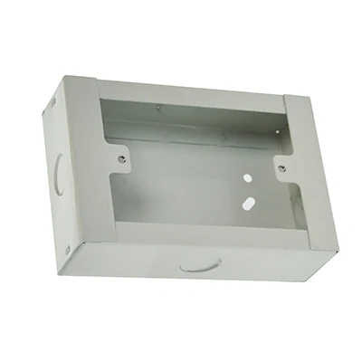 Radiant RE370 Extension Box 100×50 Closed Back White