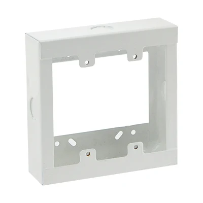 Radiant RE372 Steel Extension Box 4×4 Single Open · White