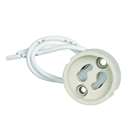 Radiant RE482PP Lampholder GU10 Ceramic 150mm Lead