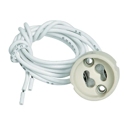 Radiant RE483 Lampholder Ceramic Silicon with Leads 500mm