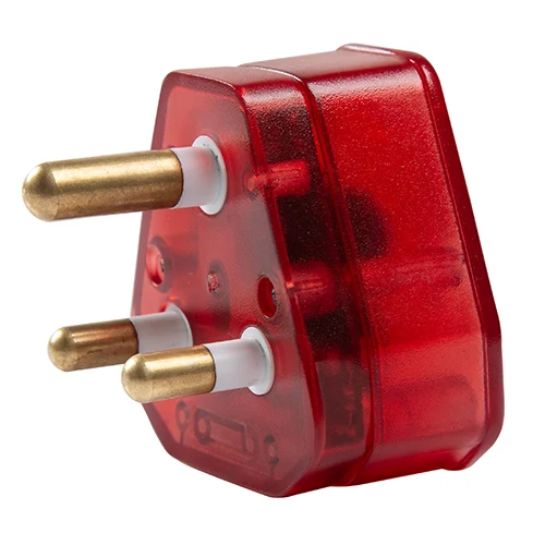 Radiant RE534 Surge Plug 3 Pin Stand Alone Box · Red
