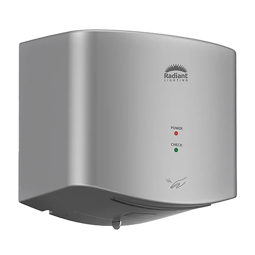 Radiant RHD13 Hand Dryer Silver High Speed Motor Power 550W