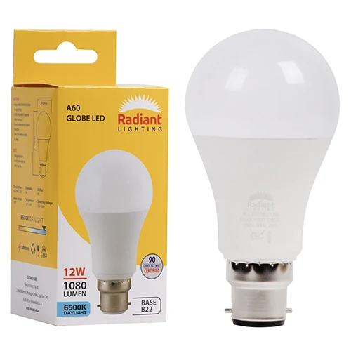 Radiant RLL398 A60 LED Lamp 12W B22