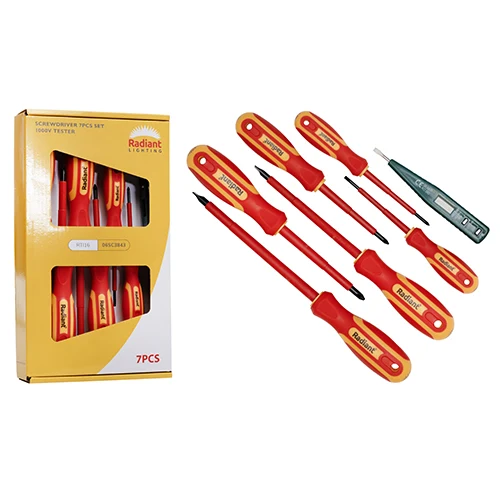 Radiant RTI16 Screwdriver 7Pc Set Insulation & Tester 1000V